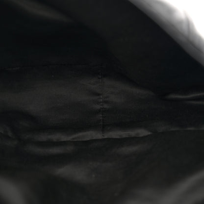 Chanel Glazed Calfskin Twisted Maxi Flap Black 5 of 13
