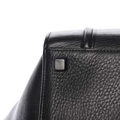 Celine Supple Calfskin Medium Phantom Luggage Black 18 of 19
