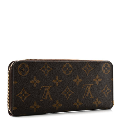 Louis Vuitton Monogram Clemence Wallet Fuchsia 3 of 9