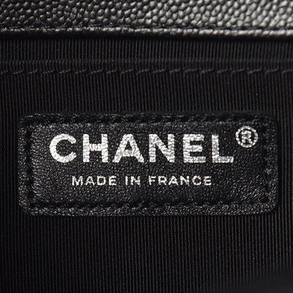 Chanel Caviar Quilted Medium Boy Flap So Black 5 of 11