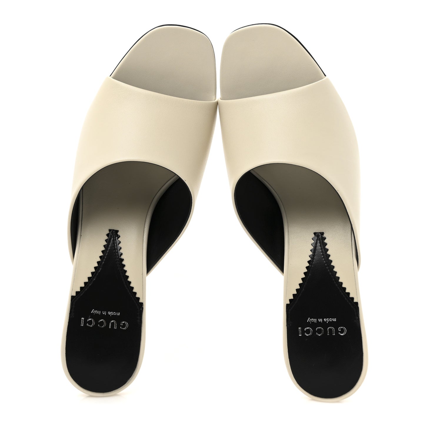 Malaga Kid Interlocking G Sandals 38.5 Mystic White