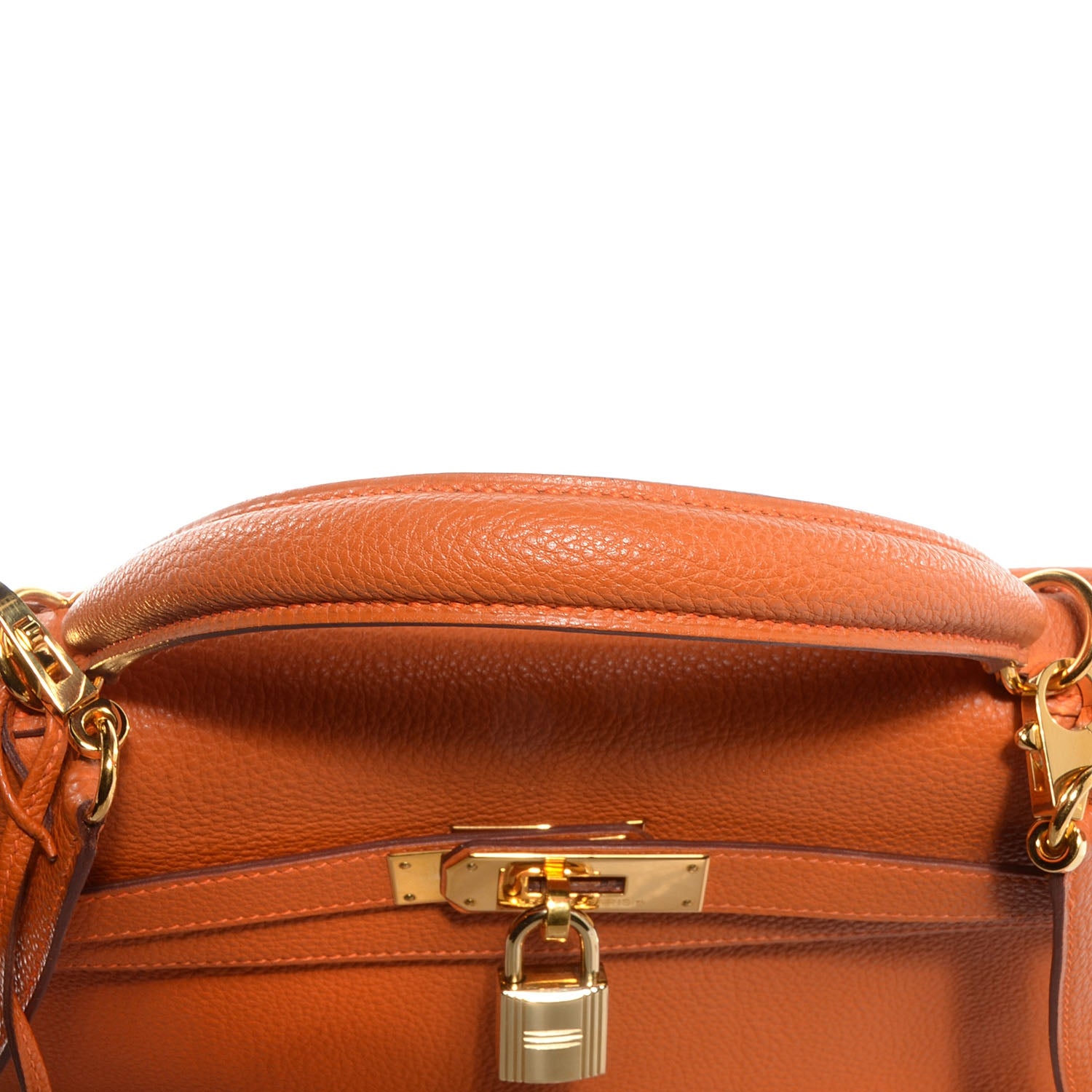 Hermes Togo Kelly Sellier 32 Orange 24 of 27