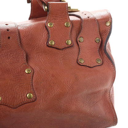 Mulberry Calfskin Roxanne Satchel Rust 31 of 40