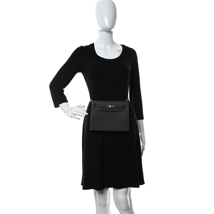 Hermes Swift Kelly Danse II Belt Bag Graphite 2 of 10