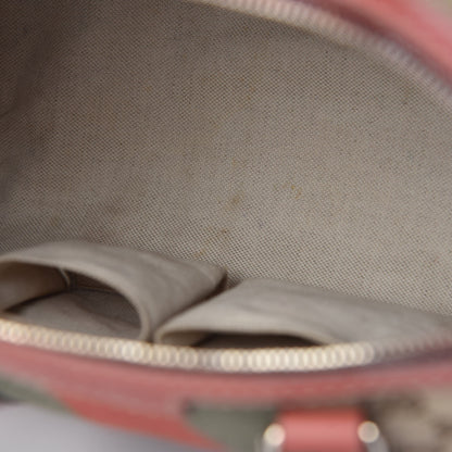 Gucci Monogram Medium Vintage Web Boston Pink 12 of 25