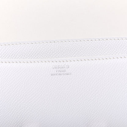 Hermes Epsom Constance Elan 25 White 6 of 11
