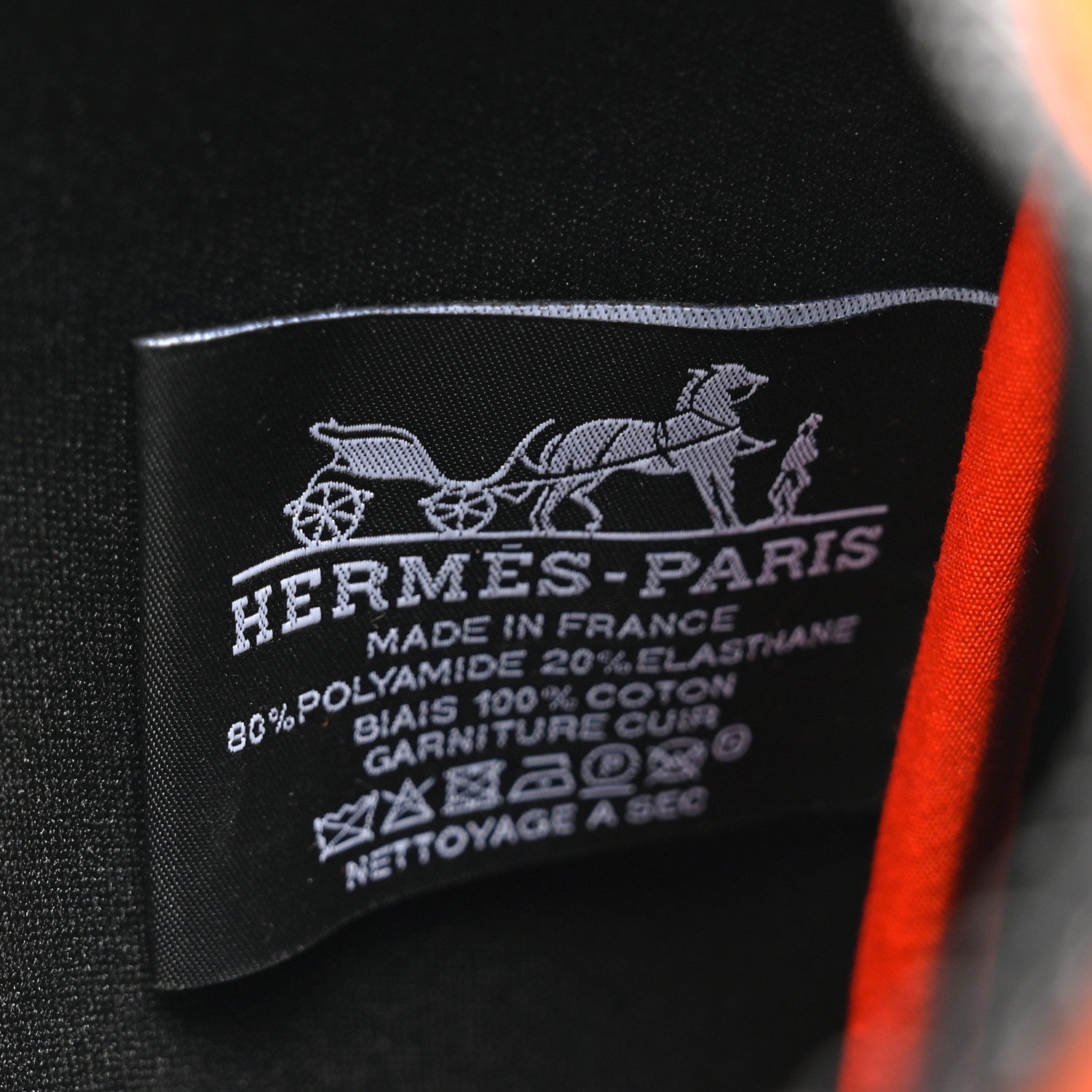 Hermes Neoprene Small Neobain Case Orange 6 of 6