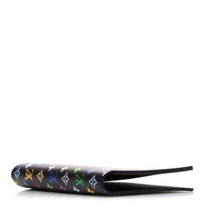 Louis Vuitton LV X TM Monogram Multicolor Passport Cover Black 4 of 7
