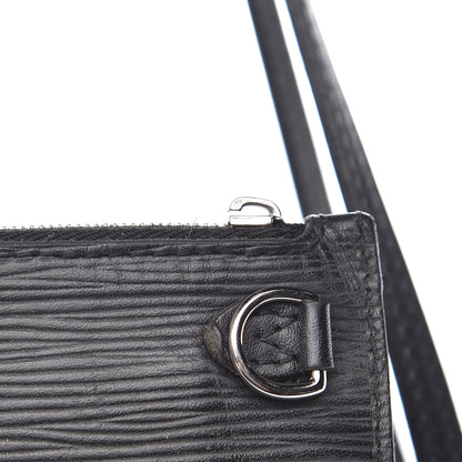 Louis Vuitton Epi Neverfull MM Black 26 of 27