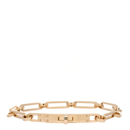Hermes 18K Yellow Gold PM Kelly Chaine Bracelet SH 1 of 4