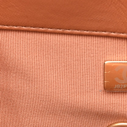 Chanel Lambskin Quilted Medium Chanel 19 Flap Brown 7 of 10