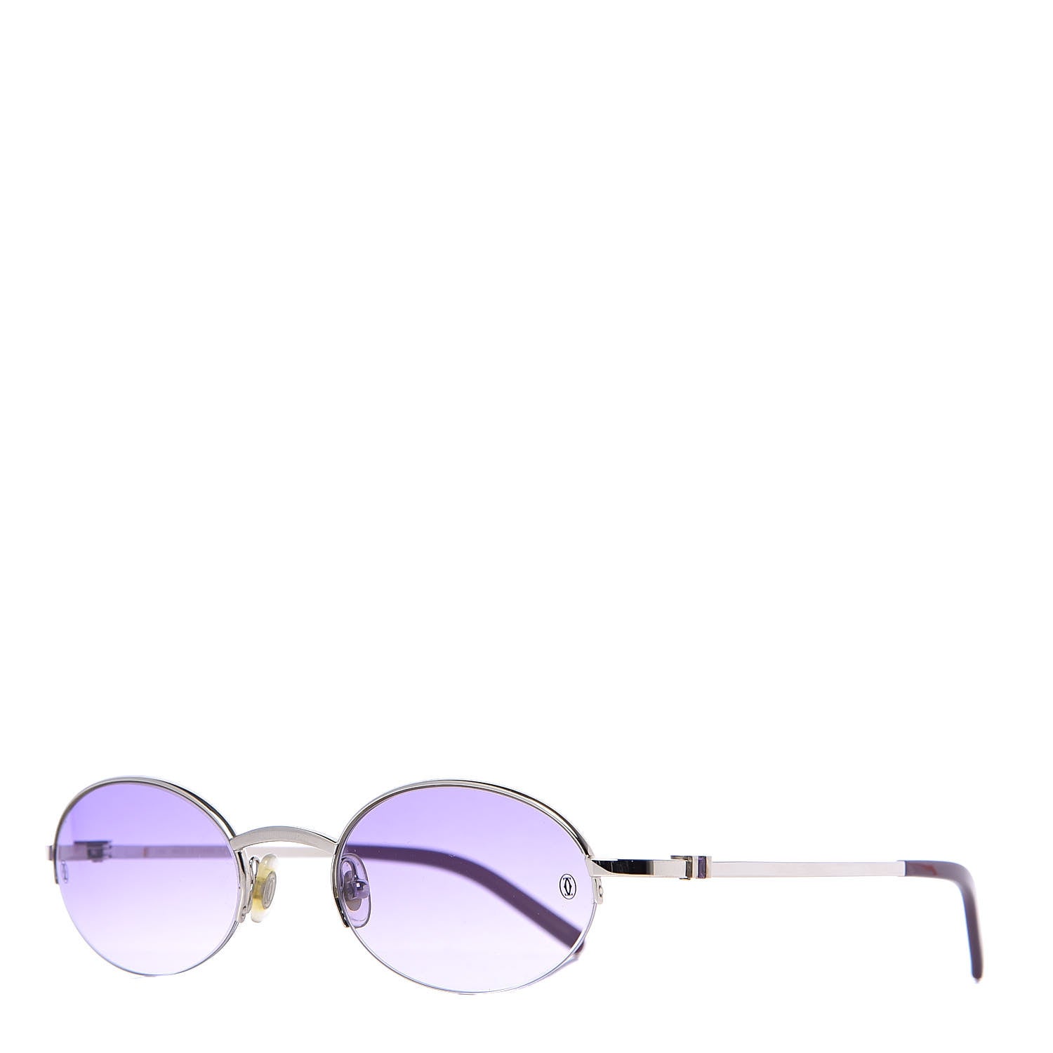 Cartier Amethyst Oval Sunglasses T8100512 Purple 1 of 8