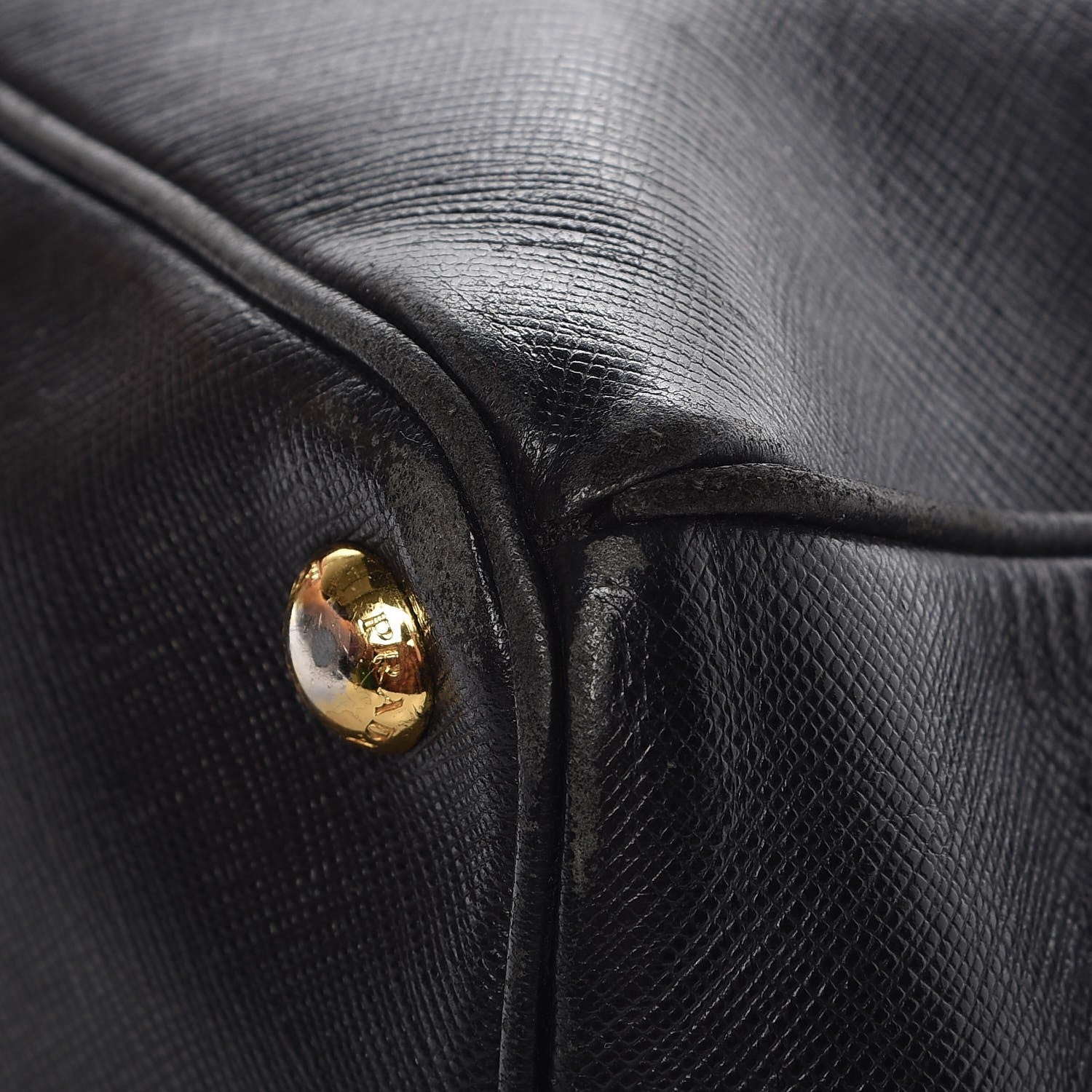 Prada Saffiano Medium Galleria Double Zip Tote Black 20 of 21