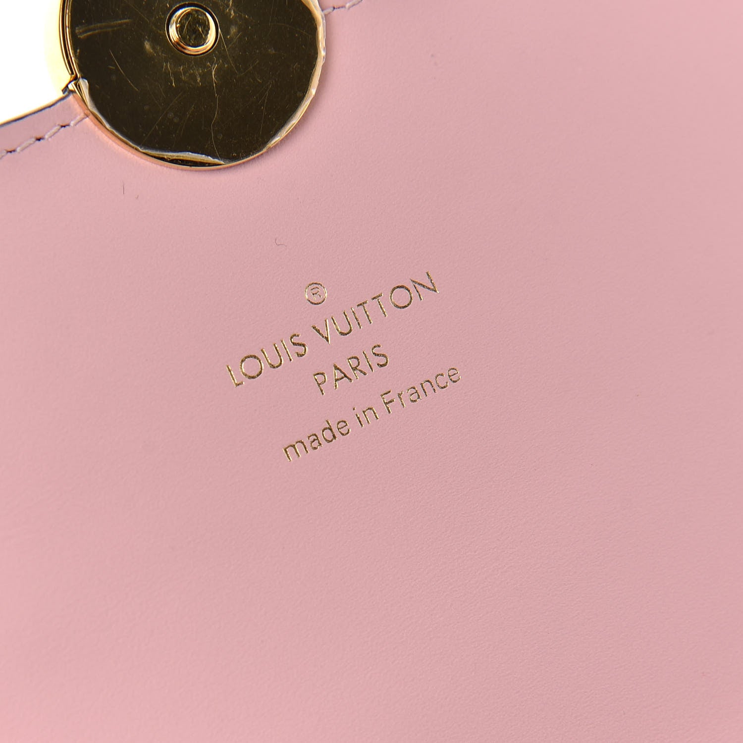 Louis Vuitton Monogram Flore Chain Wallet Rose Ballerine 8 of 10