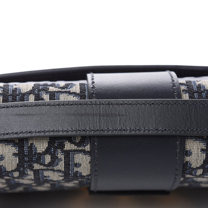 Christian Dior Oblique 30 Montaigne Flap Bag Blue 10 of 10
