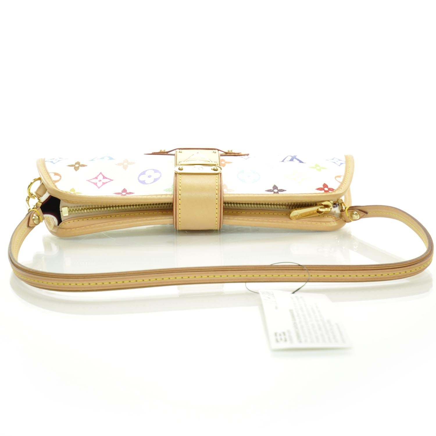 Louis Vuitton Monogram Multicolor Shirley White 5 of 7