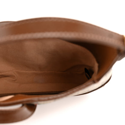 Gucci GG Supreme Monogram Azalea Calfskin Web Mini Jackie 1961 Hobo Beige Ebony Brown Sugar 5 of 9