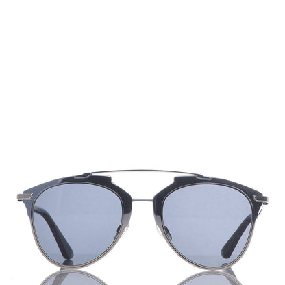 Christian Dior Reflected Sunglasses Silver Black 2 of 9