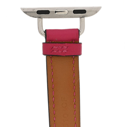 Hermes Swift 41mm Apple Watch Double Tour Band Rose Mexico 3 of 4