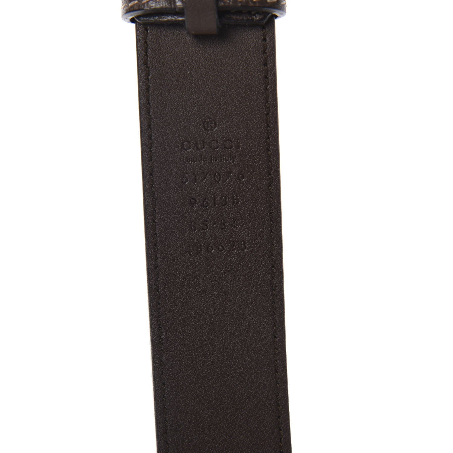 Gucci GG Supreme Monogram Web Small Ophidia Belt Bag 85 34 Dark Brown 9 of 10