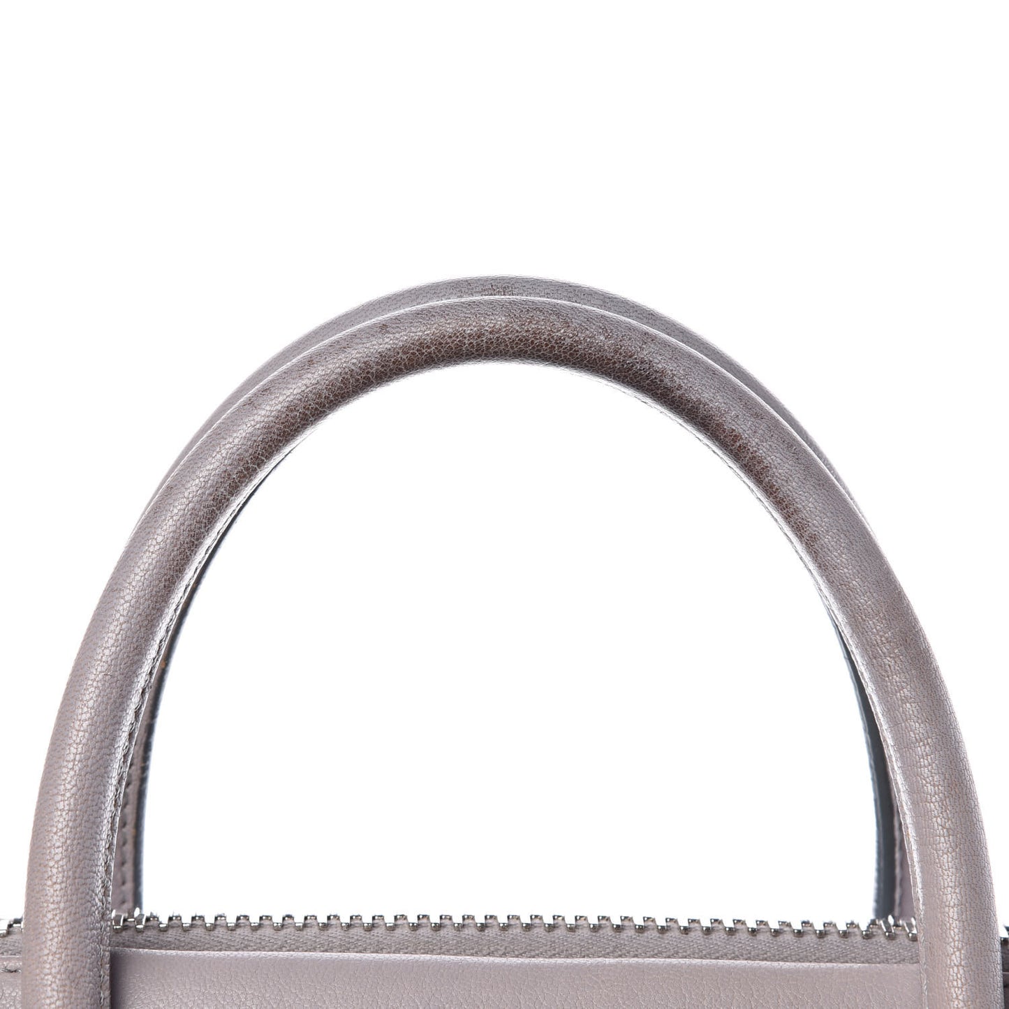 Sugar Goatskin Medium Antigona Pearl Grey