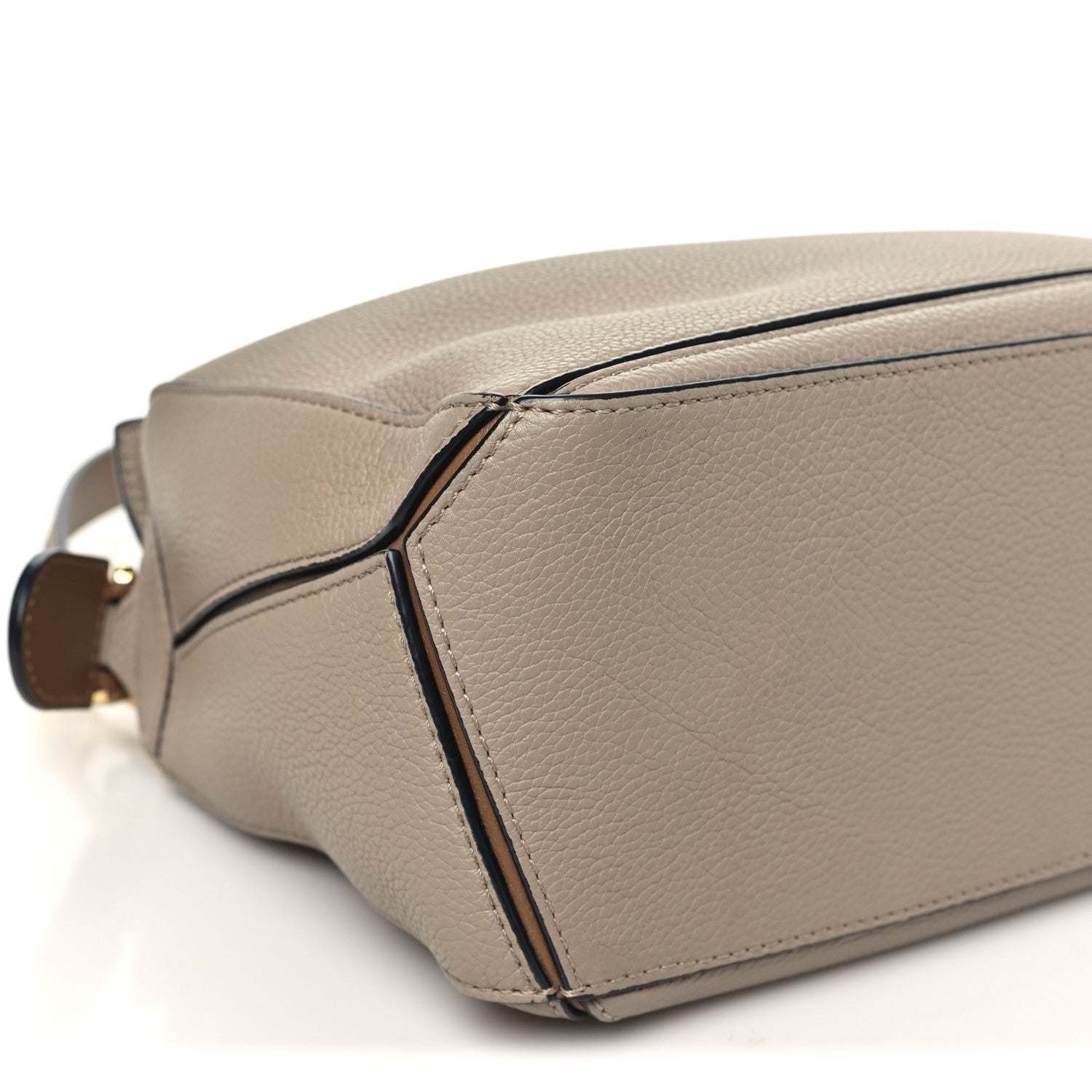Loewe Grained Calfskin Small Puzzle Bag Sand Mink 8 of 10