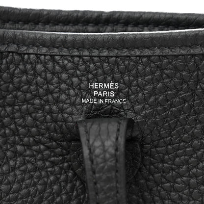 Hermes Taurillon Clemence Evelyne TPM Black 6 of 11