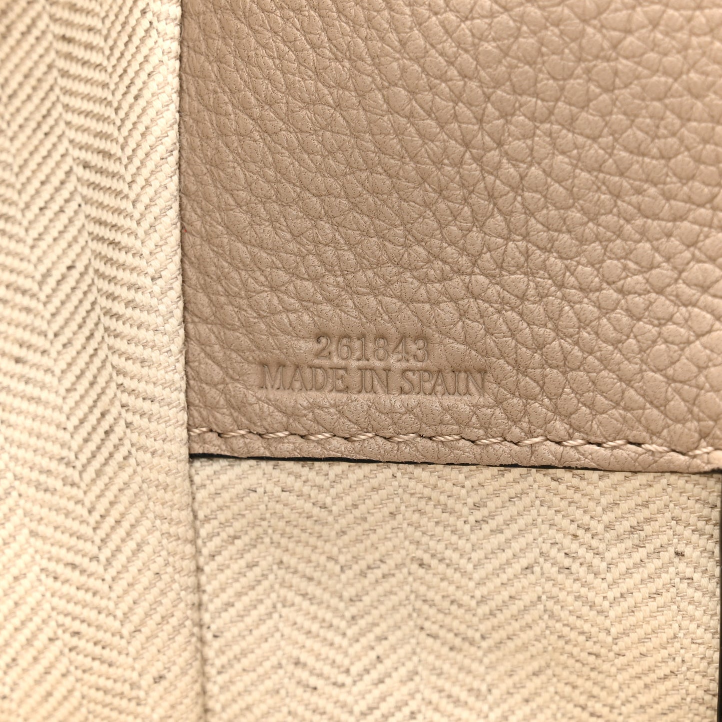 Calfskin Small Hammock Shoulder Bag Sand Mink