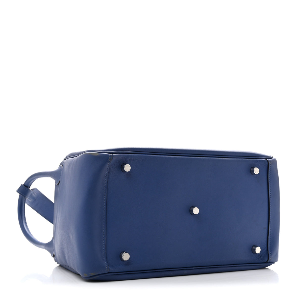 Hermes Swift Epsom Lindy 26 Tressage De Cuir Bleu Brighton Capucine Bleu Saphir 4 of 13