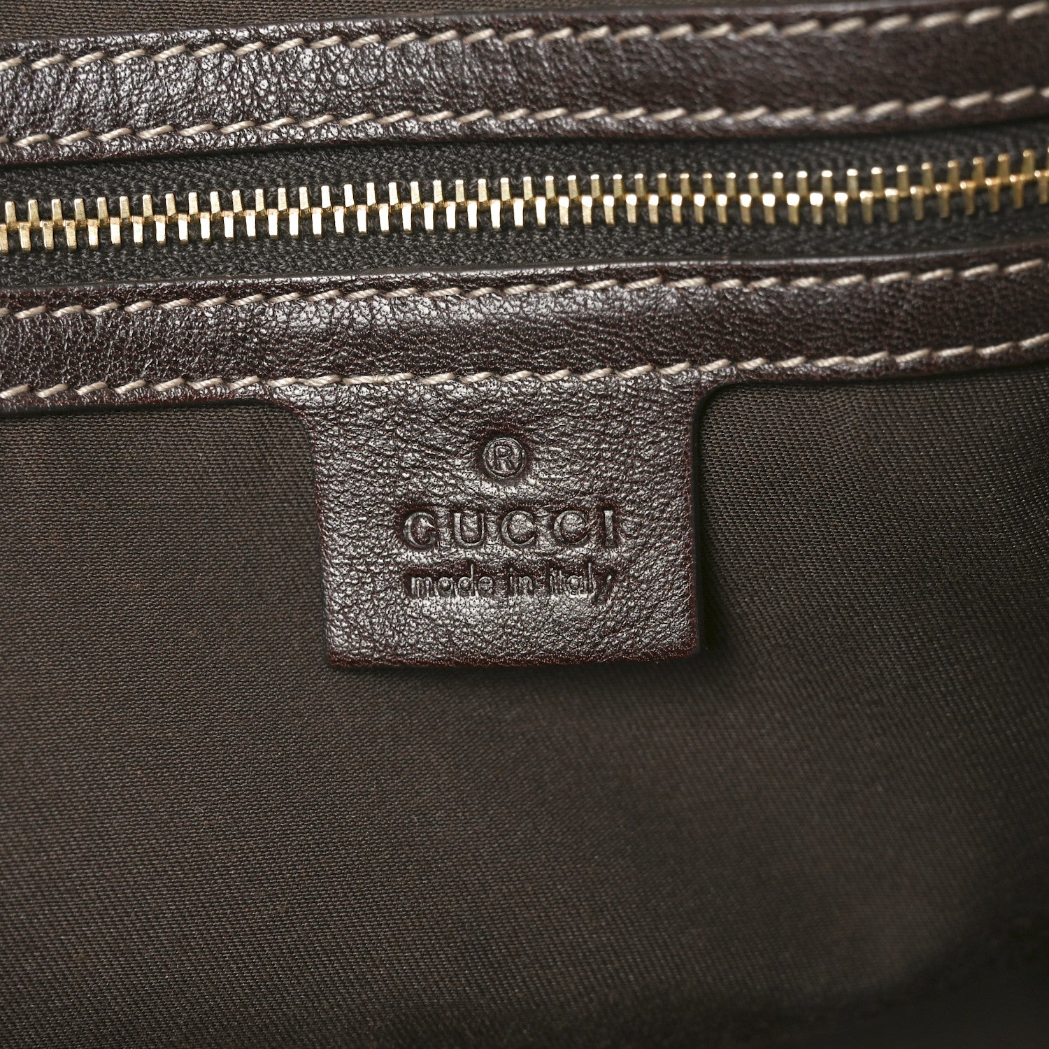 Gucci Monogram Small Pelham Shoulder Bag Dark Brown 6 of 11