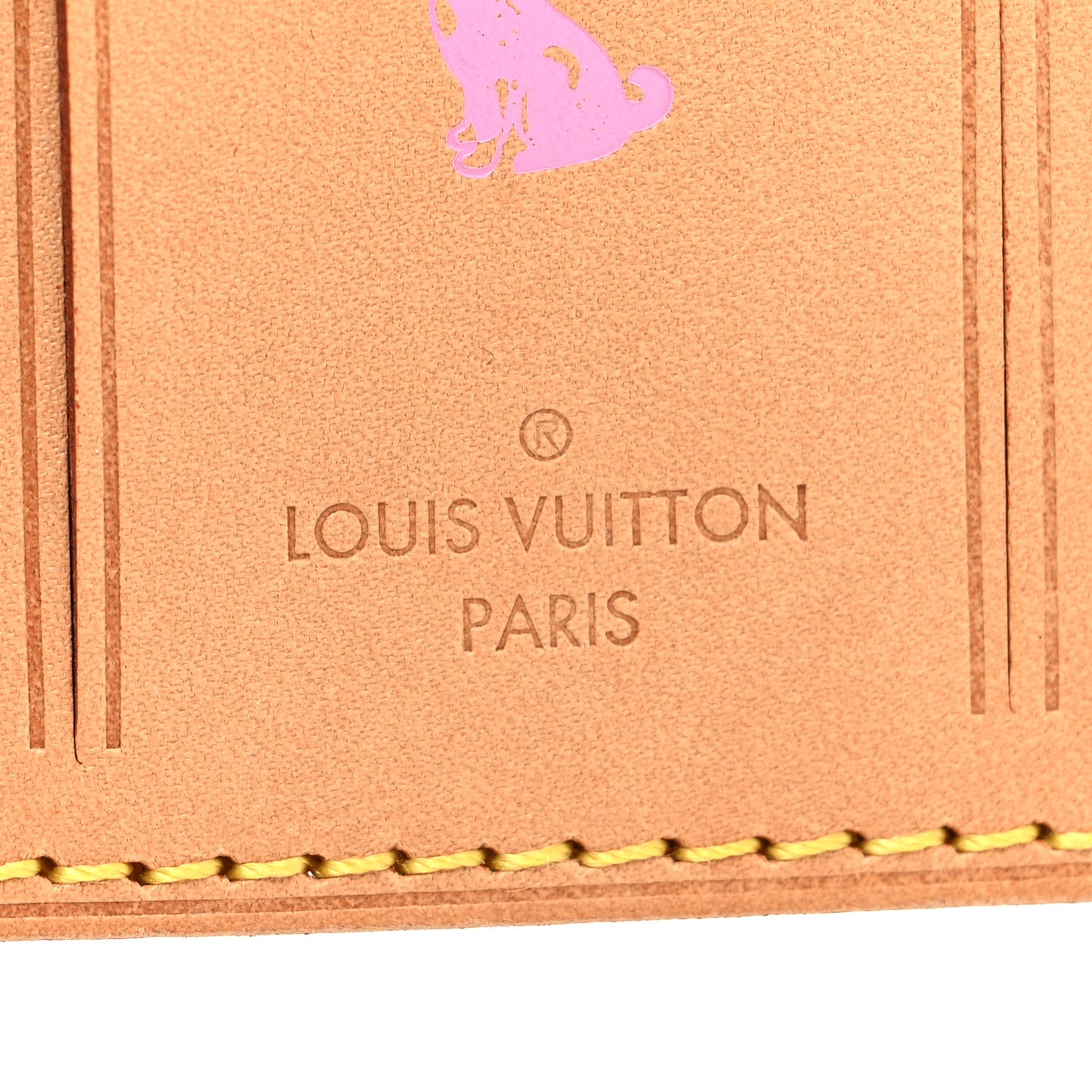 Vachetta Leather Luggage Tag
