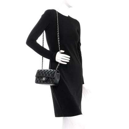Chanel Caviar Quilted Mini Rectangular Flap Black 2 of 8