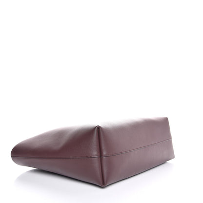 Saint Laurent Calfskin Large Shopping Tote Bordeaux 5 of 8