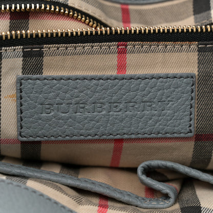 Burberry London Grainy Calfskin Medium Baynard Tote Sky Blue 6 of 18
