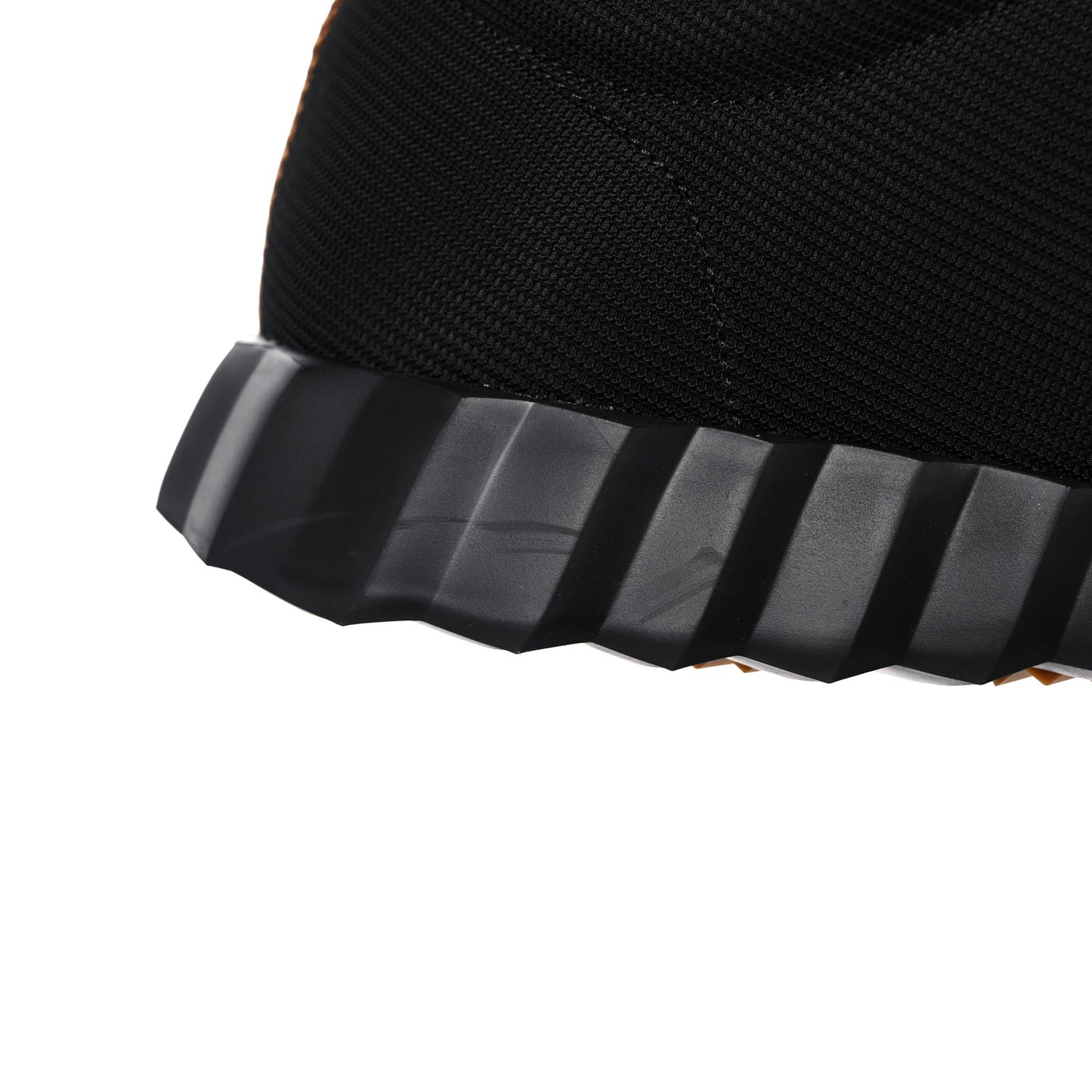 Technical Canvas Suede Goatskin Bouncing Sneakers 42 Black Miel