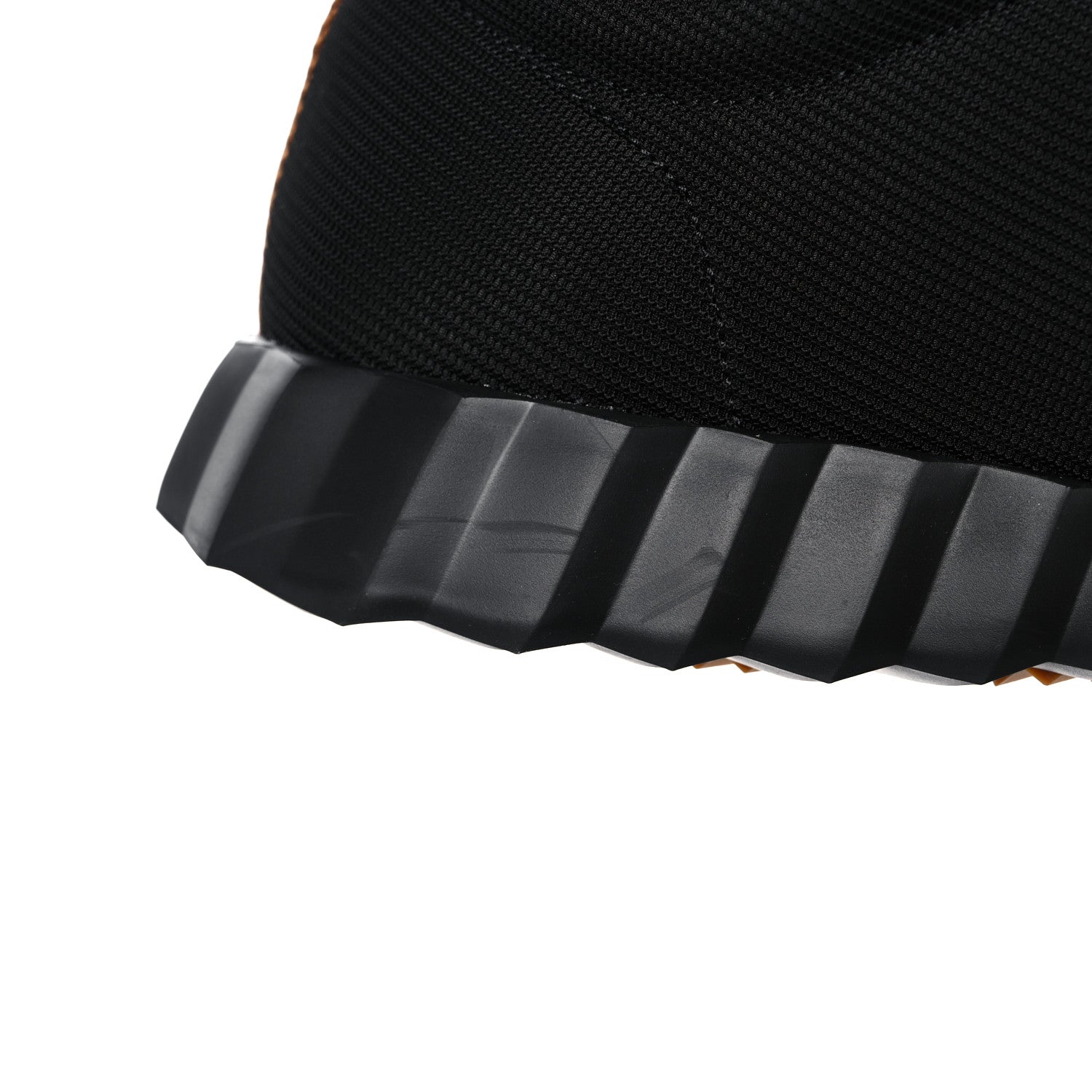 Hermes Technical Canvas Suede Goatskin Bouncing Sneakers 42 Black Miel 8 of 10