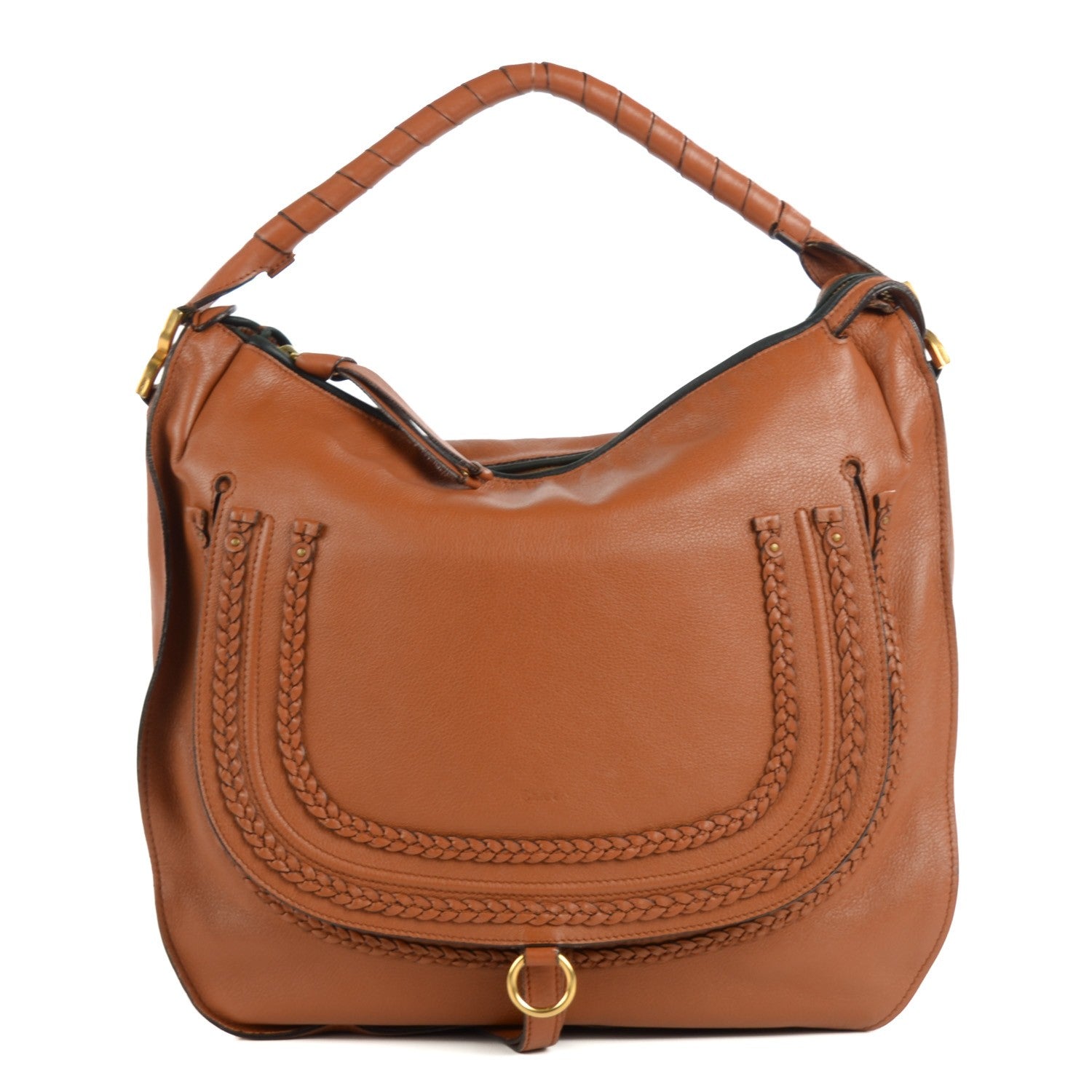 Chloe Calfskin Large Marcie Hobo Tan 1 of 11