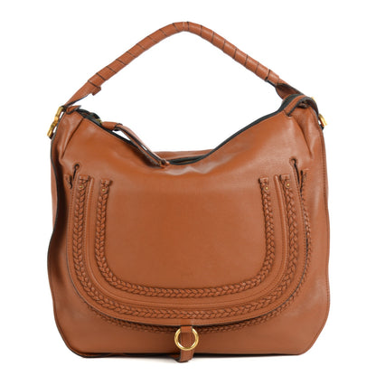 Chloe Calfskin Large Marcie Hobo Tan 1 of 11