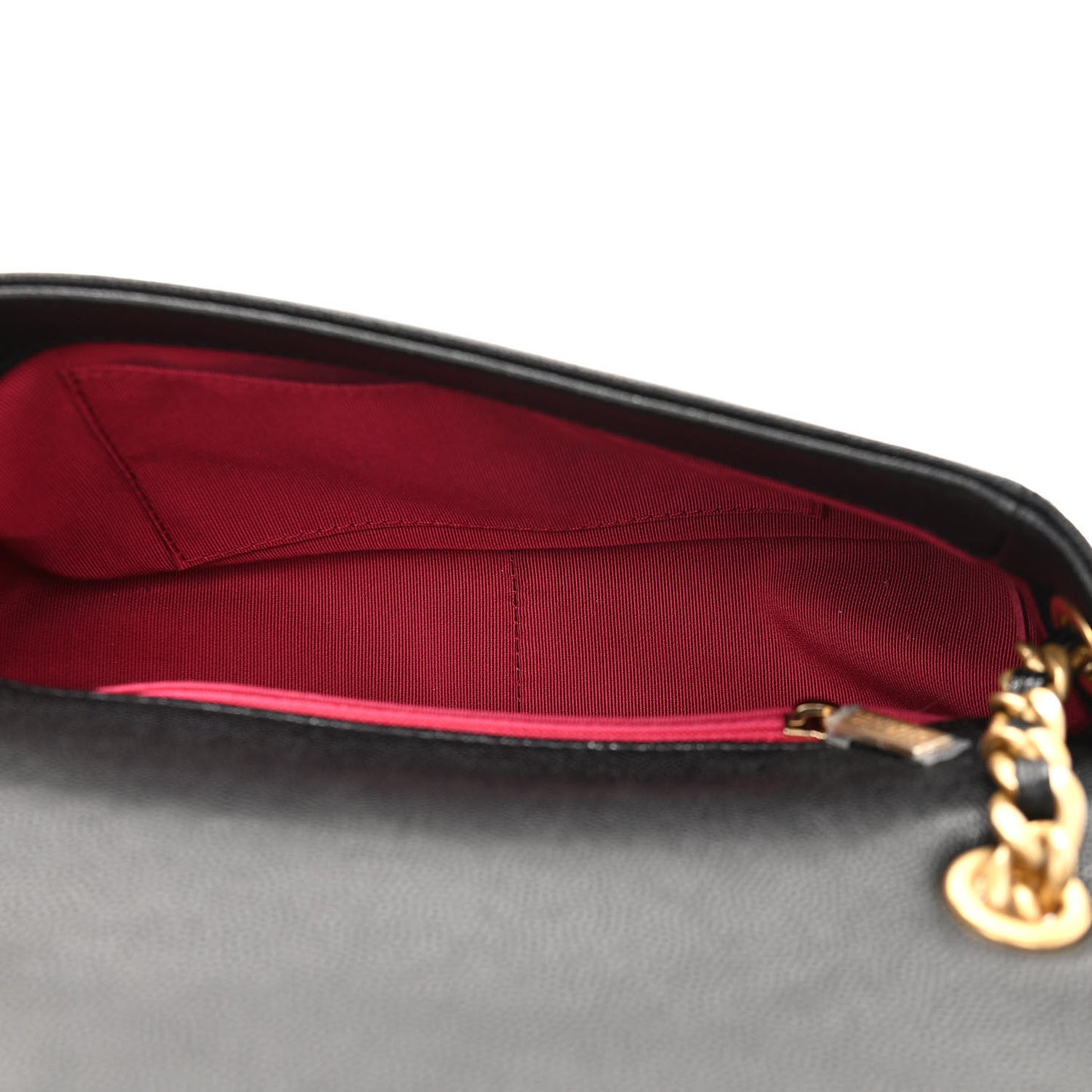 Caviar Quilted Small Fashion Therapy Flap Bag Black