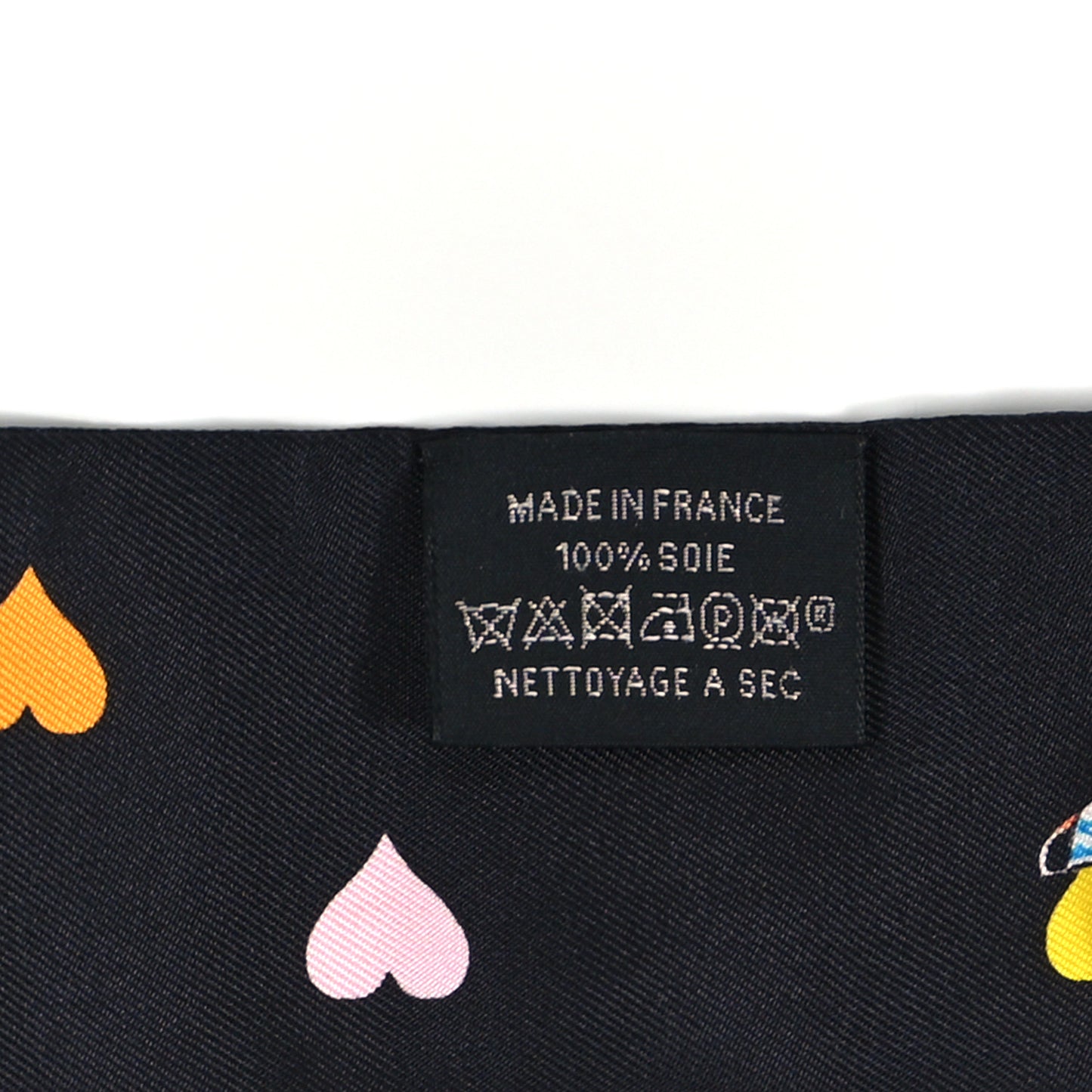 Silk Tea Time Twilly Black Rouge Multicolor