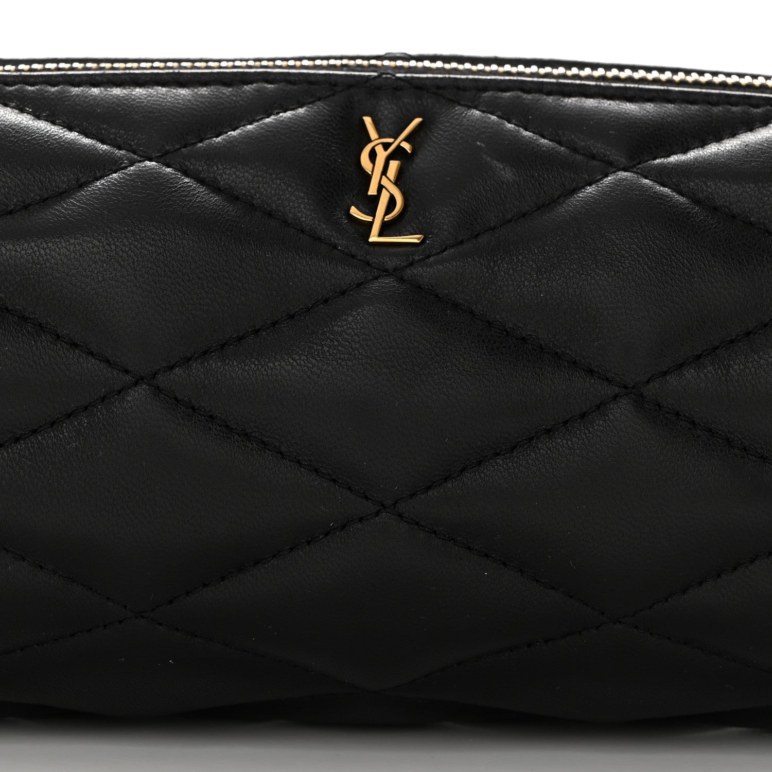 Saint Laurent Lambskin Monogram Mini Sade Tube Bag Black 9 of 11