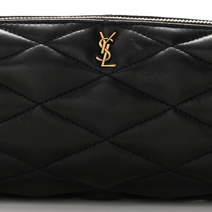 Saint Laurent Lambskin Monogram Mini Sade Tube Bag Black 9 of 11