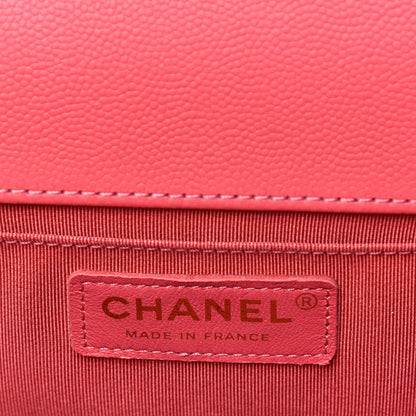 Chanel Caviar Quilted Medium Boy Flap Pink 6 of 9