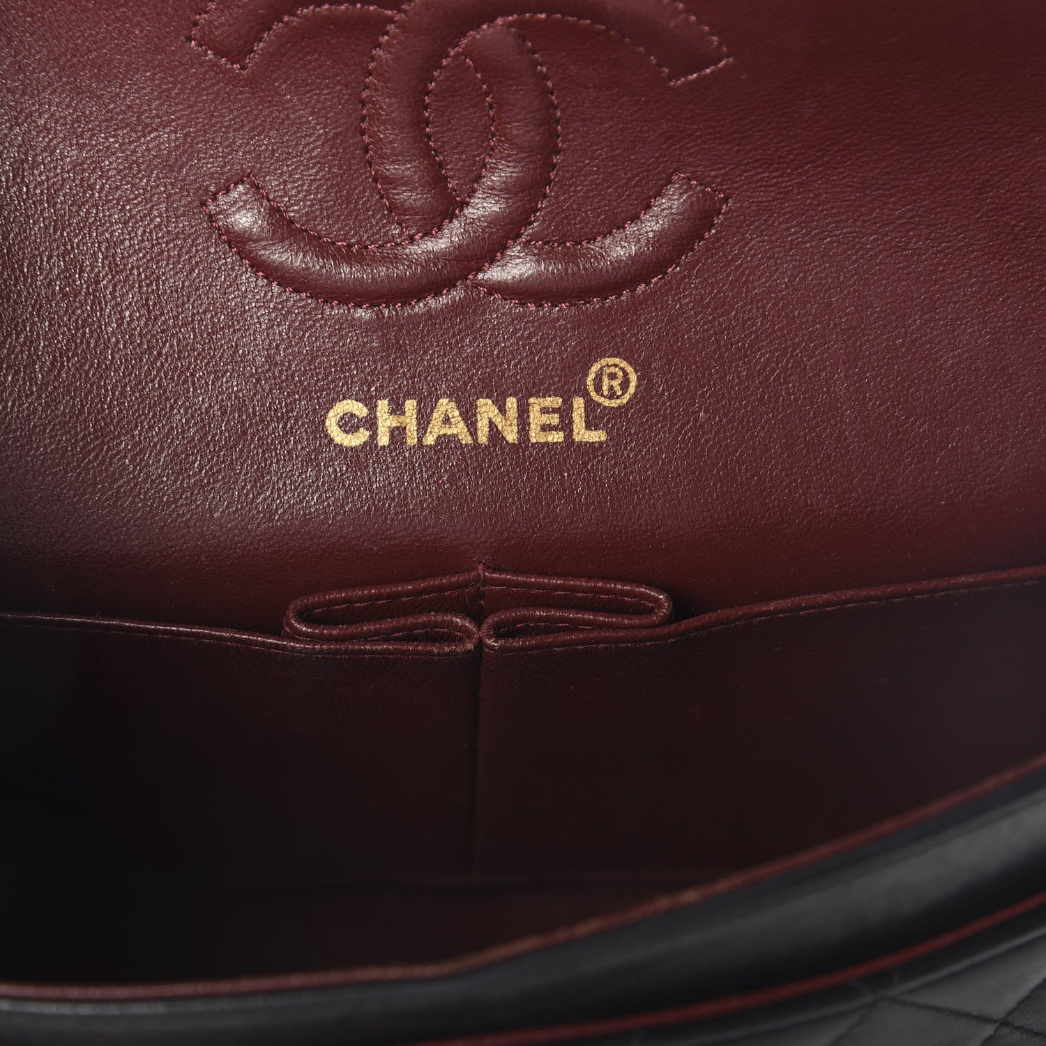 Chanel Lambskin Quilted Small Double Flap Black 5 of 8