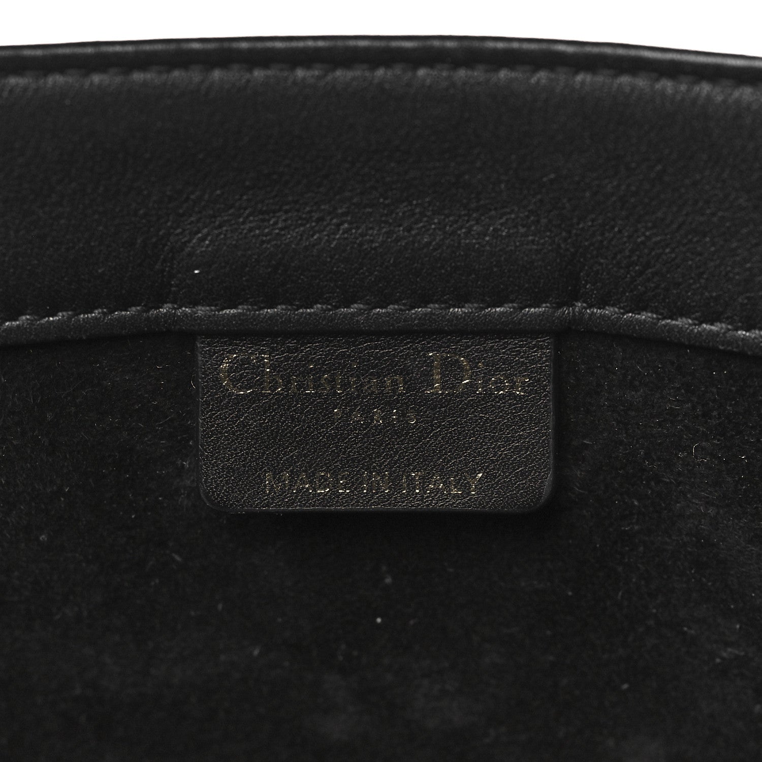 Christian Dior Calfskin Embossed Medium Book Tote Black 6 of 10