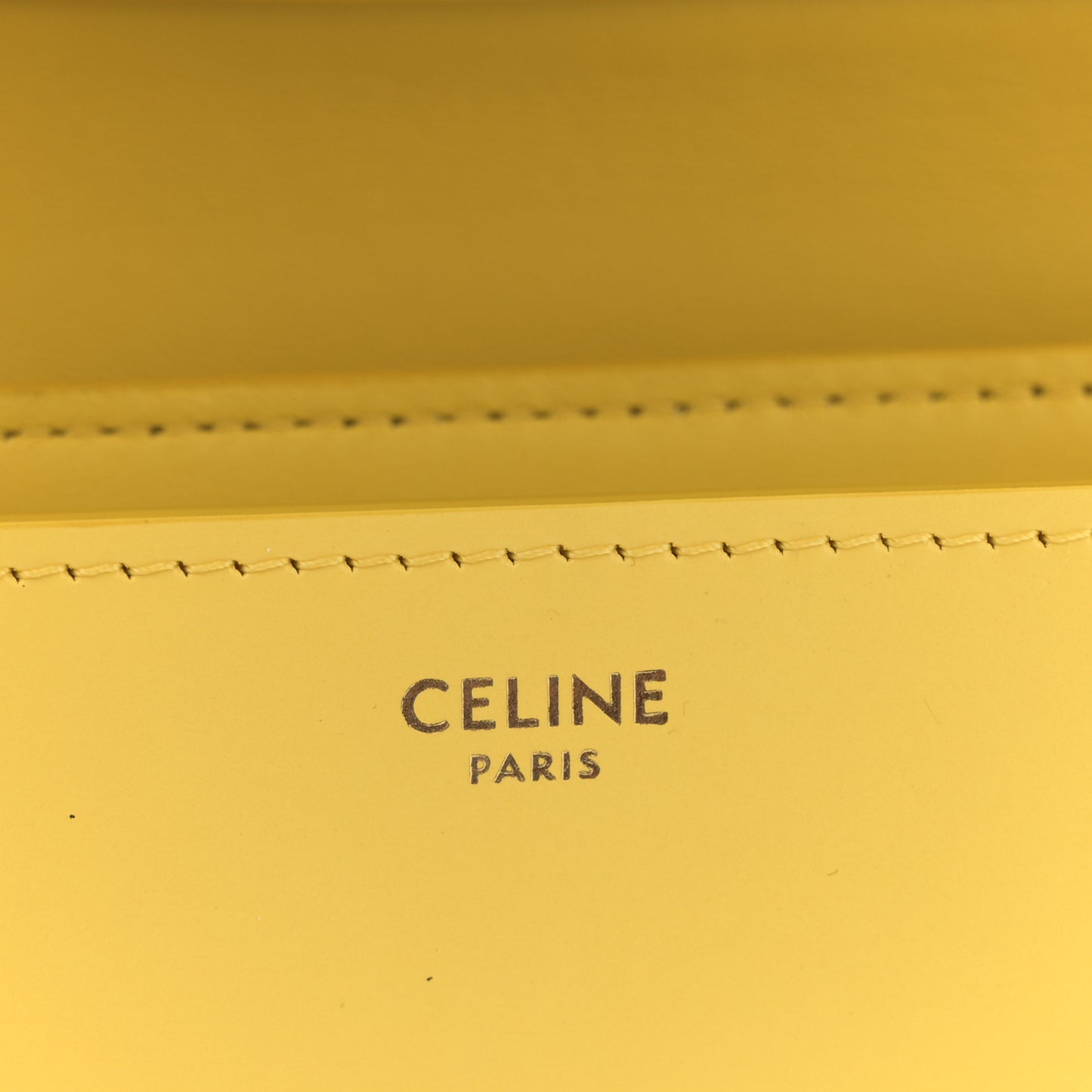 Box Calfskin Teen Classic Box Flap Bag Yellow