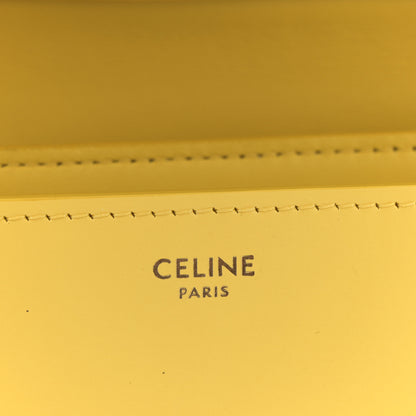 Celine Box Calfskin Teen Classic Box Flap Bag Yellow 6 of 11