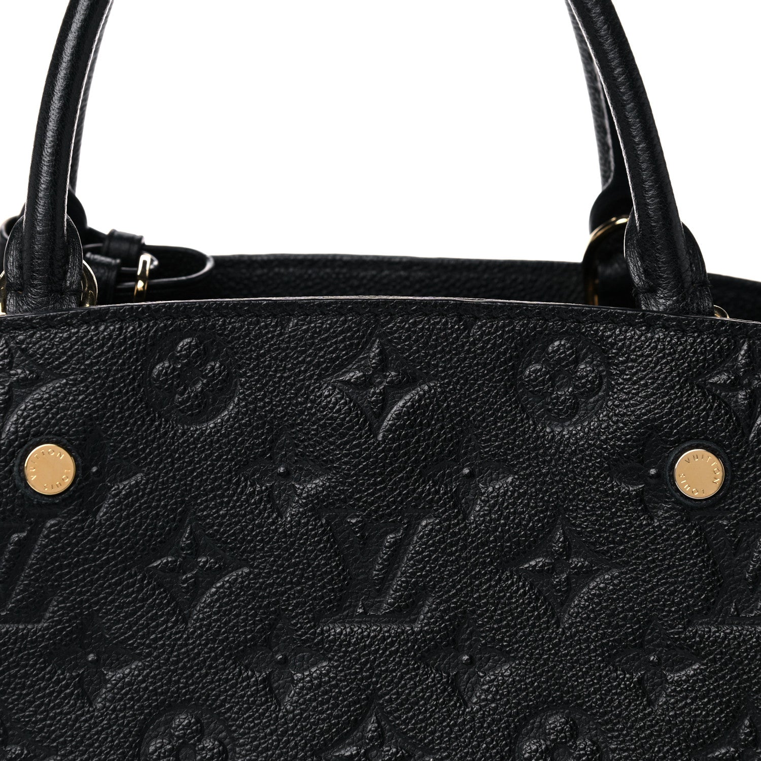 Louis Vuitton Empreinte Montaigne MM Black 8 of 13