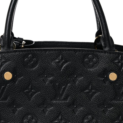 Louis Vuitton Empreinte Montaigne MM Black 8 of 13