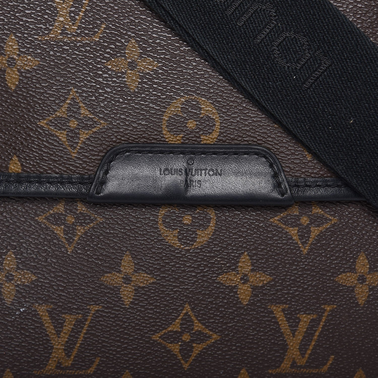 Louis Vuitton Monogram Macassar Bass MM 9 of 14